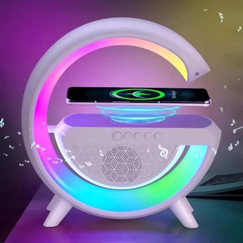 G Shaped Wireless Lamp - Built-In Bluetooth Speaker